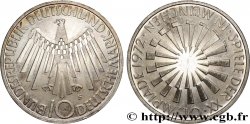 ALLEMAGNE 10 Mark Proof XXe J.O. Munich / aigle type “IN MUNICH” 1972 Stuttgart