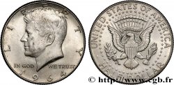 ÉTATS-UNIS D AMÉRIQUE 1/2 Dollar Kennedy 1964 Philadelphie