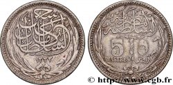 ÉGYPTE 5 Piastres au nom d’Hussein Kamil AH1335 1917  TTB 