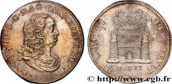 ITALIE - LIVOURNE - COSME III DE MEDICIS 1 Tallero 1712 Livourne TTB+ 