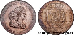 ITALIE - ROYAUME D ÉTRURIE - CHARLES-LOUIS et MARIE-LOUISE 10 Lire, 2e type 1807 Florence TTB+ 