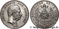 GERMANY - KINGDOM OF SAXONY - GEORGE 5 Mark  1903 Muldenhütten 