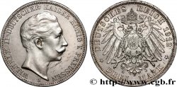 GERMANY - PRUSSIA 3 Mark Guillaume II  1912 Berlin