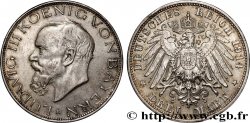 ALEMANIA - BAVIERA 3 Mark Louis III 1914 Munich