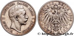 GERMANY - PRUSSIA 2 Mark Guillaume II 1896 Berlin