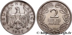 GERMANY 2 Reichsmark aigle 1925 Berlin