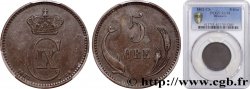 DENMARK - KINGDOM OF DENMARK - CHRISTIAN IX 5 Ore  1882 Copenhague