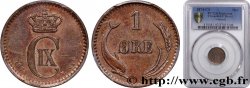 DENMARK - KINGDOM OF DENMARK - CHRISTIAN IX 1 Ore 1874 Copenhague