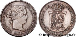 ESPAÑA 40 Centimos Isabelle II 1866 Madrid