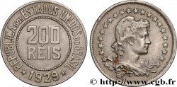 BRASIL 200 reis 1929 Rio de Janeiro SC 