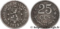 LUXEMBOURG 25 Centimes 1919 