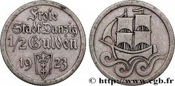 DANTZIG - VILLE LIBRE DE DANTZIG 1/2 Gulden 1923 