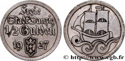 DANZIG (FREIE STADT) 1/2 Gulden 1927 