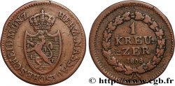 DEUTSCHLAND - NASSAU 1 Kreuzer Grand-Duché de Nassau 1808 