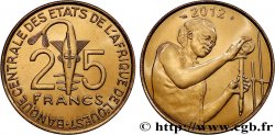 WEST AFRICAN STATES (BCEAO) 25 Francs BCEAO masque / chimiste 2012 Paris