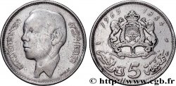 MAROC 5 Dirhams Hassan II AH1384 1965 Paris