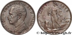 ITALIE 1 Centesimo Victor Emmanuel III 1915 Rome