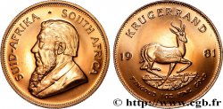 INVESTMENT GOLD 1 Krugerrand Paul Kruger 1981 Prétoria