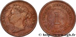 STRAITS SETTLEMENTS 1 Cent Straits Settlements Victoria 1901 