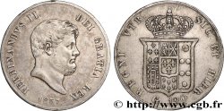 ITALIA - REINO DE LAS DOS SICILIAS - FERNANDO II 120 Grana  1857 Naples