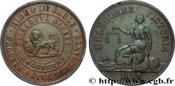 AUSTRALIA Token de 1 Penny publicitaire pour Hide & De Carle 1858 