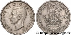 VEREINIGTEN KÖNIGREICH 1 Shilling Georges VI “England reverse” 1948  fVZ 