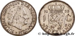 NETHERLANDS 1 Gulden Juliana 1955 Utrecht AU 