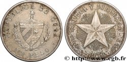 CUBA 1 Peso 1933 