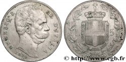 ITALY - KINGDOM OF ITALY - UMBERTO I 5 Lire  1879 Rome