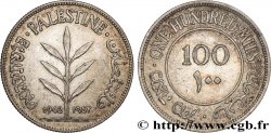 PALESTINE 100 Mils 1942 