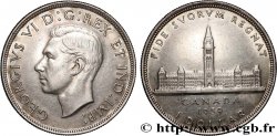 CANADA 1 Dollar Georges VI - visite royale au parlement 1939 