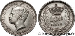 PORTUGAL 100 Réis Emmanuel II 1909 