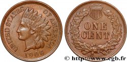 UNITED STATES OF AMERICA 1 Cent tête d’indien, 3e type 1906 Philadelphie