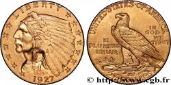 ESTADOS UNIDOS DE AMÉRICA 2 1/2 Dollars “tête d’indien”  1927 Philadelphie