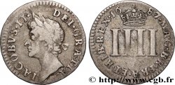 REINO UNIDO 4 Pence Jacques II 1687 