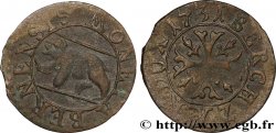 SWITZERLAND - CANTON OF BERN 1/2 Kreuzer (Vierer) 1731 