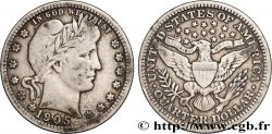 UNITED STATES OF AMERICA 1/4 Dollar Barber 1905 Philadelphie