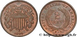 UNITED STATES OF AMERICA 2 Cents - Union Shield 1864 Philadelphie