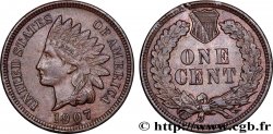 UNITED STATES OF AMERICA 1 Cent tête d’indien, 3e type 1907 Philadelphie