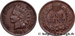 UNITED STATES OF AMERICA 1 Cent tête d’indien, 3e type 1903 Philadelphie