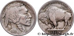 ESTADOS UNIDOS DE AMÉRICA 5 Cents Tête d’indien ou Buffalo variété 2 1915 Philadelphie