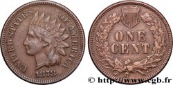 UNITED STATES OF AMERICA 1 Cent tête d’indien, 3e type 1878 Philadelphie