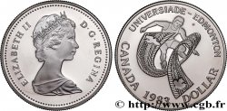 CANADA 1 Dollar Proof jeux universitaires d’Edmonton 1983 