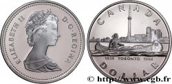 CANADA 1 Dollar Proof 150e anniversaire de Toronto 1984 