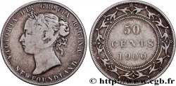 NEUFUNDLAND 50 Cents Victoria 1900 