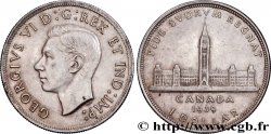 CANADá
 1 Dollar Georges VI - visite royale au parlement 1939 