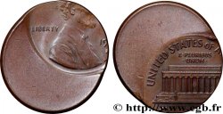 ÉTATS-UNIS D AMÉRIQUE 1 Cent Lincoln, frappe décentrée 2000 