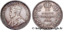 CANADA 10 Cents Georges V 1912 