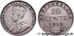 NEWFOUNDLAND 20 Cents Georges V 1912 