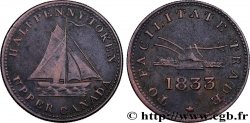 CANADá
 1/2 Penny Token Haut Canada 1837 